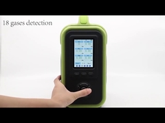 গ্যাস ফাঁস রোধে ১৮ টি পর্যন্ত গ্যাস সনাক্তকরণের সাথে বায়ু মানের গ্যাস বিশ্লেষক