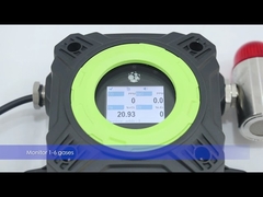 NO NO2 নাইট্রোজেন অক্সাইড Ex db IIC T6 Gb বিস্ফোরণ প্রমাণ সার্টিফিকেট পাম্প সাক্ট সহ মাল্টি গ্যাস ডিটেক্টর