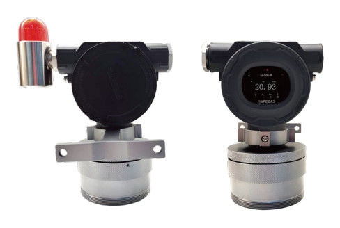 IECEx Certified Fixed Wall Mounted Gas Detector with CO2 and O2 Detection and IP66/68 Protection