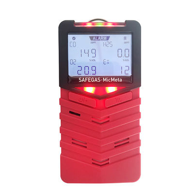 IECEX Certified Multi Gas Detector with IP66/IP68 Protection and Lightweight 240g Design for Industrial Safety