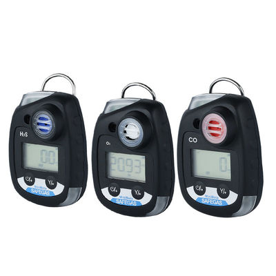 MiniMeta Portable Single Gas Detector for SO2 with IP68 Protection 2-Year Standby and Sound Light Vibration Alarm