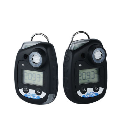 MiniMeta Portable Single Gas Detector for SO2 with IP68 Protection 2-Year Standby and Sound Light Vibration Alarm