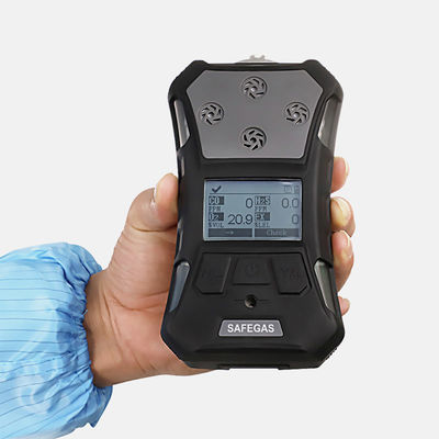Portable Multi Gas Detector with 15 Hours Continuous Operation IECEx and ATEX Certificate
