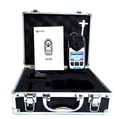 Portable LEL Gas Monitor with Data Logger and Pumped Diffusion Sampling for Combustible Gas Leak Detection