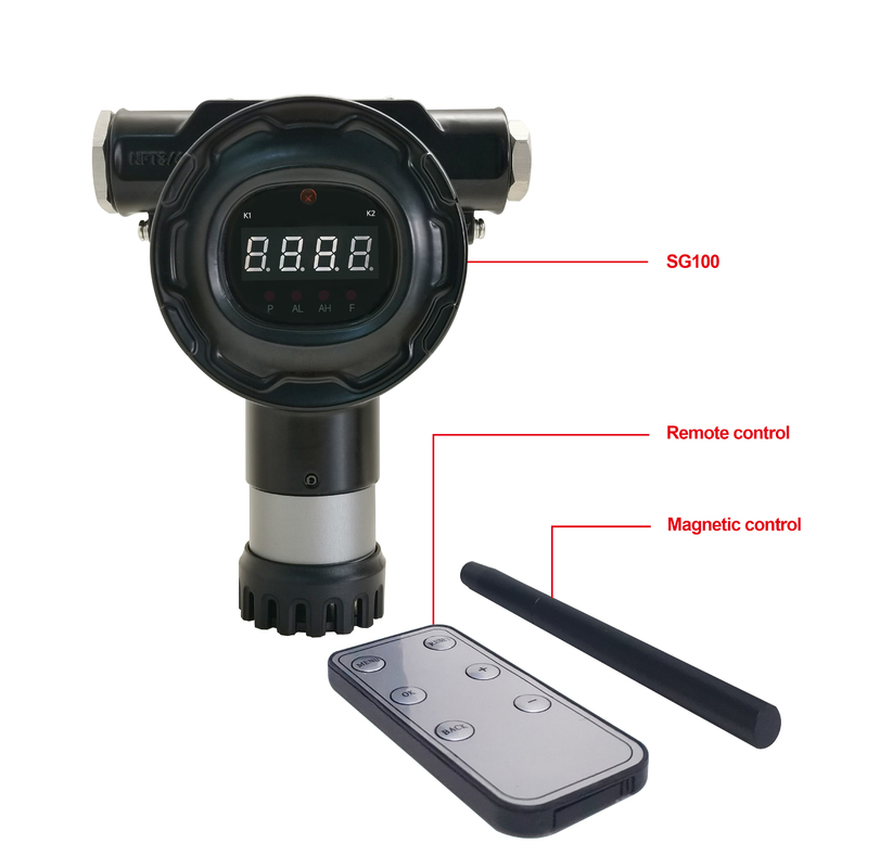 Industrial Level Fixed Gas Detector Flammable Toxic Gas  Detector IECEX/ATEX Certificate