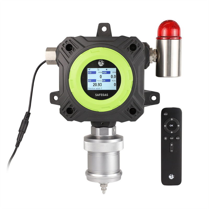 Pump-Type Fixed H2 Detector with Color Display and IECEX Explosion Proof Certification for Industrial Use