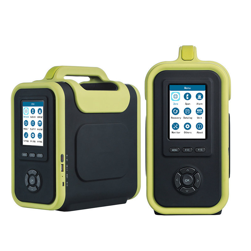 High-Capacity Portable Gas Analyzer Multi Gas Detector for Petrochemical Environmental and Laboratory Research